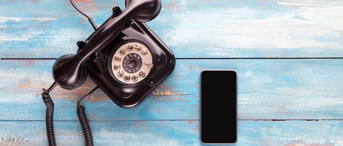 O telefone ontem hoje e amanhã