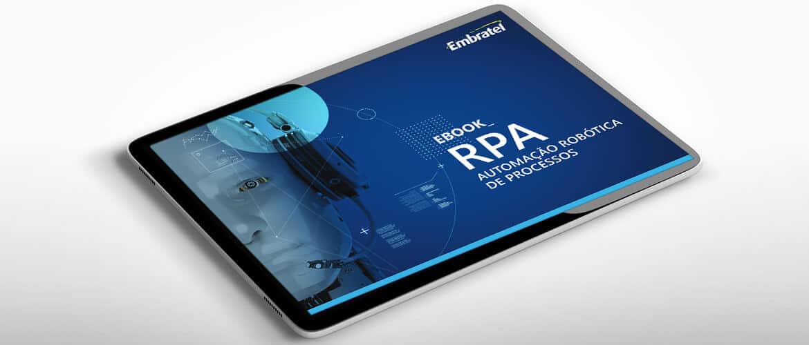 Capa do e-book RPA Automação Robótica de Processos