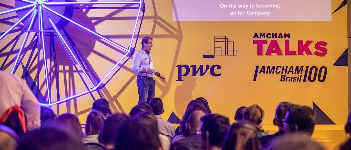 Bruno Bragazza, da Bosch, fala sobre os aprendizados que empresas podem ter com startups na Amcham Talks 2019
