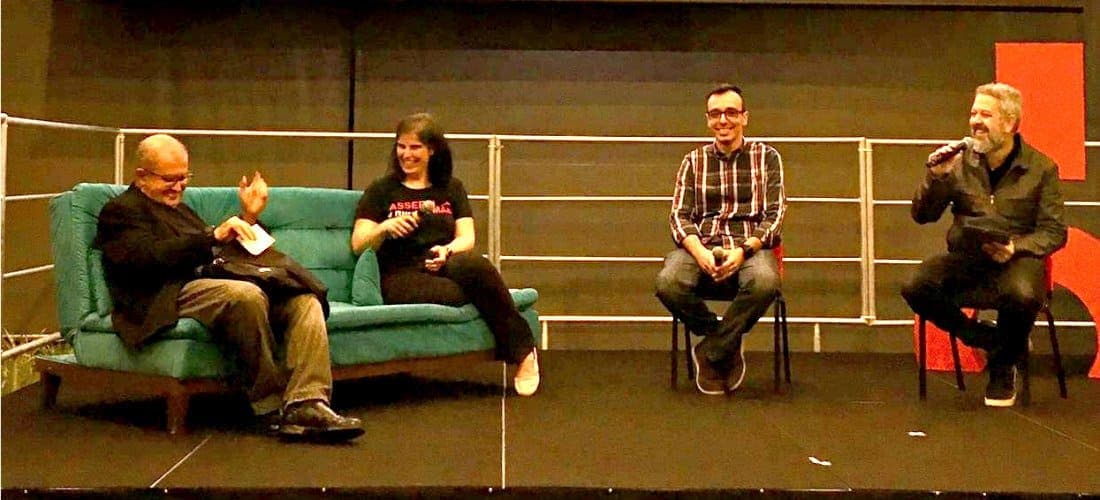 imagem de destaque com os convidados do primeiro Claro Beetup beOn