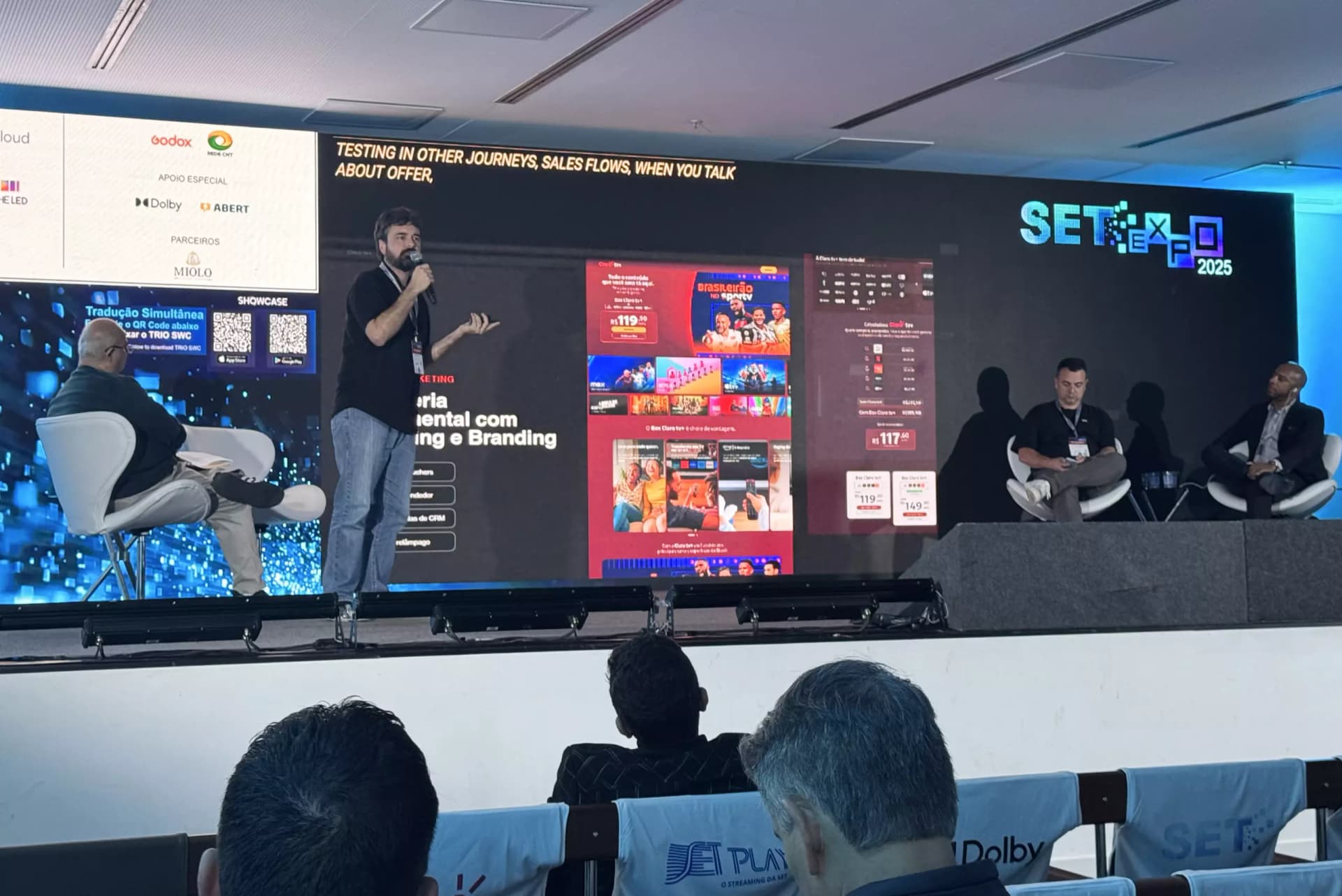 desafios do streaming no SET Expo 2025