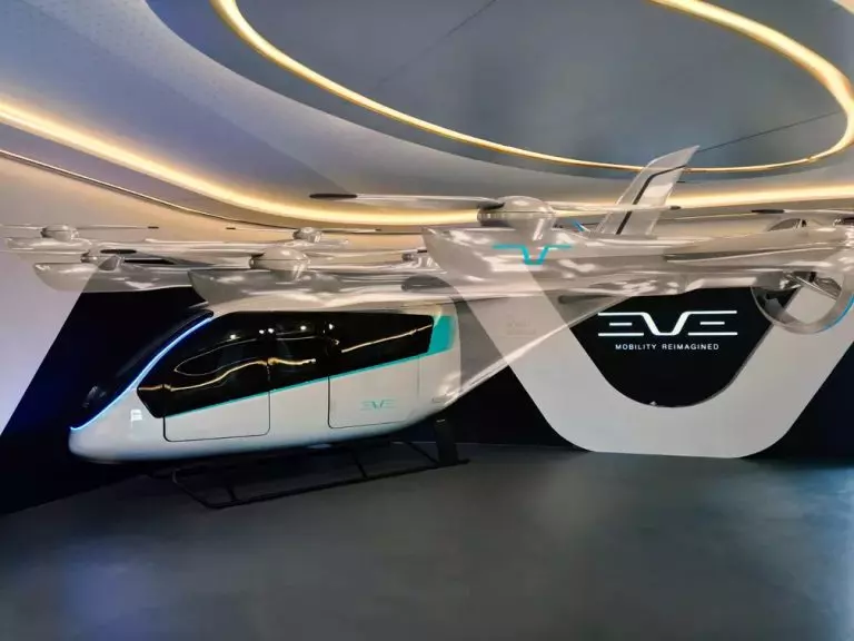EVE, carro voador da Embraer