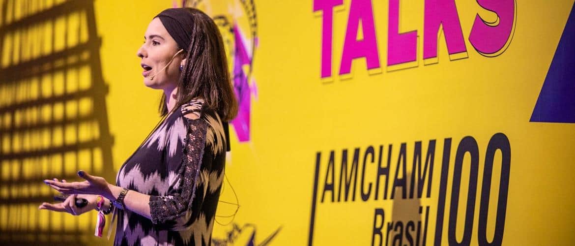 Nara Zarino, do iFood, fala sobre espírito de startup na Amcham Talks