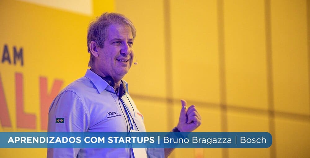 Bruno Bragazza, da Bosch, fala sobre os aprendizados que empresas podem ter com startups na Amcham Talks 2019
